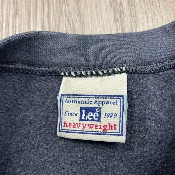 Lee Sweatshirt Mens Large The Black Bike BMW Motorcycles Cambridge Crewneck - Picture 5 of 12